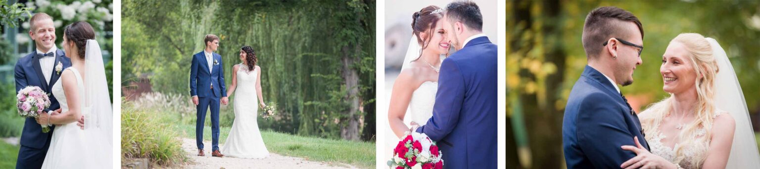 Bildergalerie Brautpaarshooting - glückliches Brautpaar -Weißenhorn, Neu-Ulm, Oberelchingen, Thannhausen