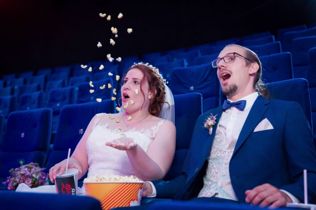 Hochzeitsfotograf Ulm -Brautpaar Fotoshooting im Dietrich Theater Neu-Ulm - Michael Grohs Fotografie