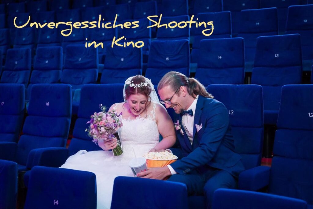 Hochzeitsfotograf Ulm -Brautpaarshooting im Dietrich Theater in Neu-Ulm - Michael Grohs Fotografie