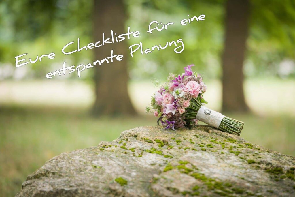 Checkliste für die Hochzeit, Brautstrauß - Michael Grohs Fotografie
