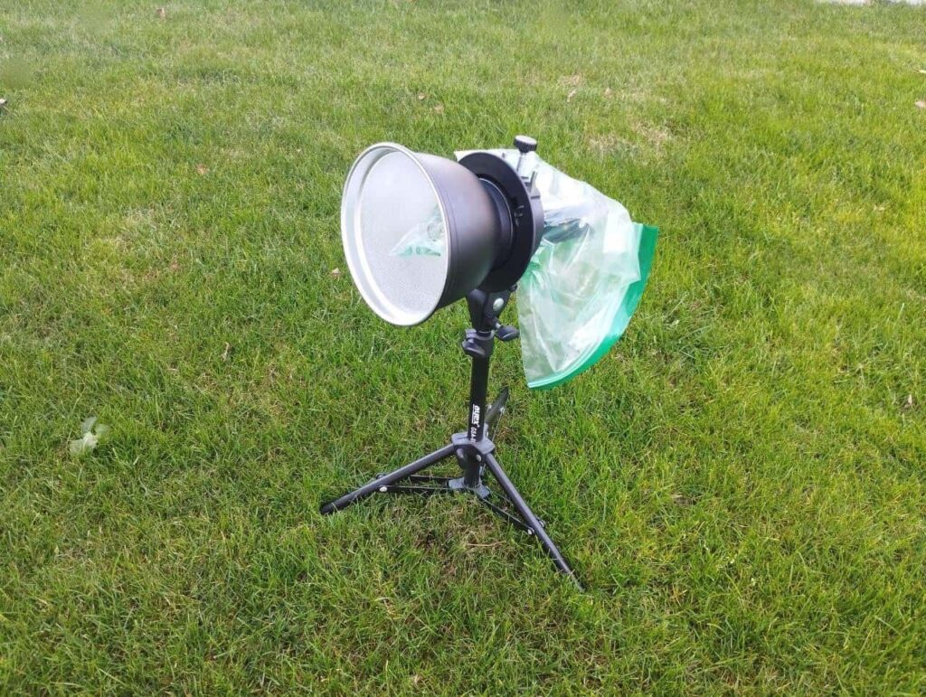 Blitz in Folie gepackt - Michael Grohs Fotografie